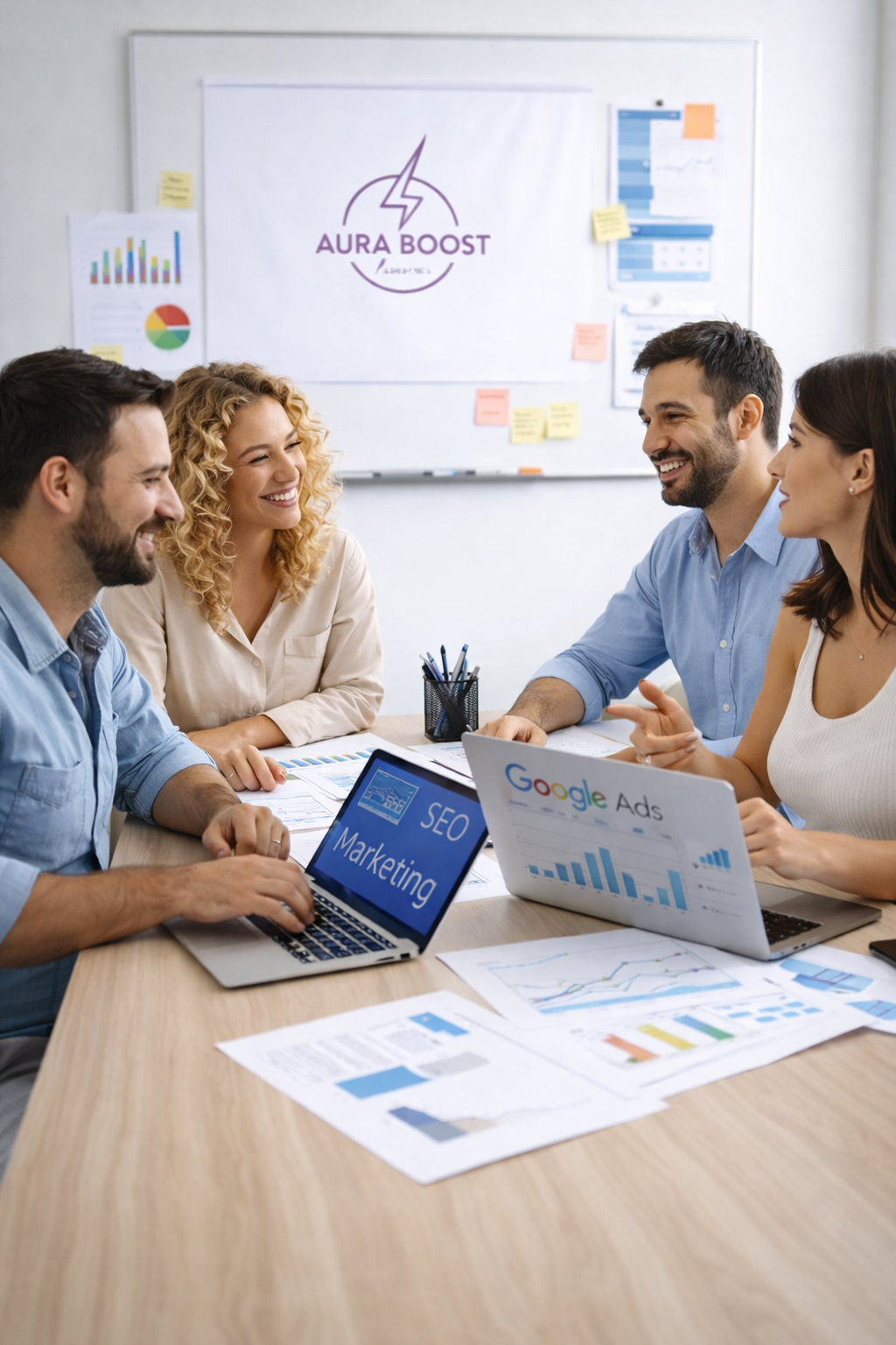 AuraBoost agence Digital Marketing