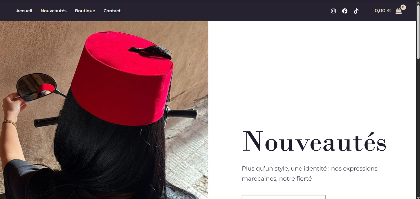 Aperçu du projet Bunch Empire — Site e-commerce WordPress